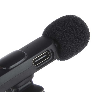 میکروفون یقه ای بی سیم تک میکروفونه مدل K9 با رابط Type-C